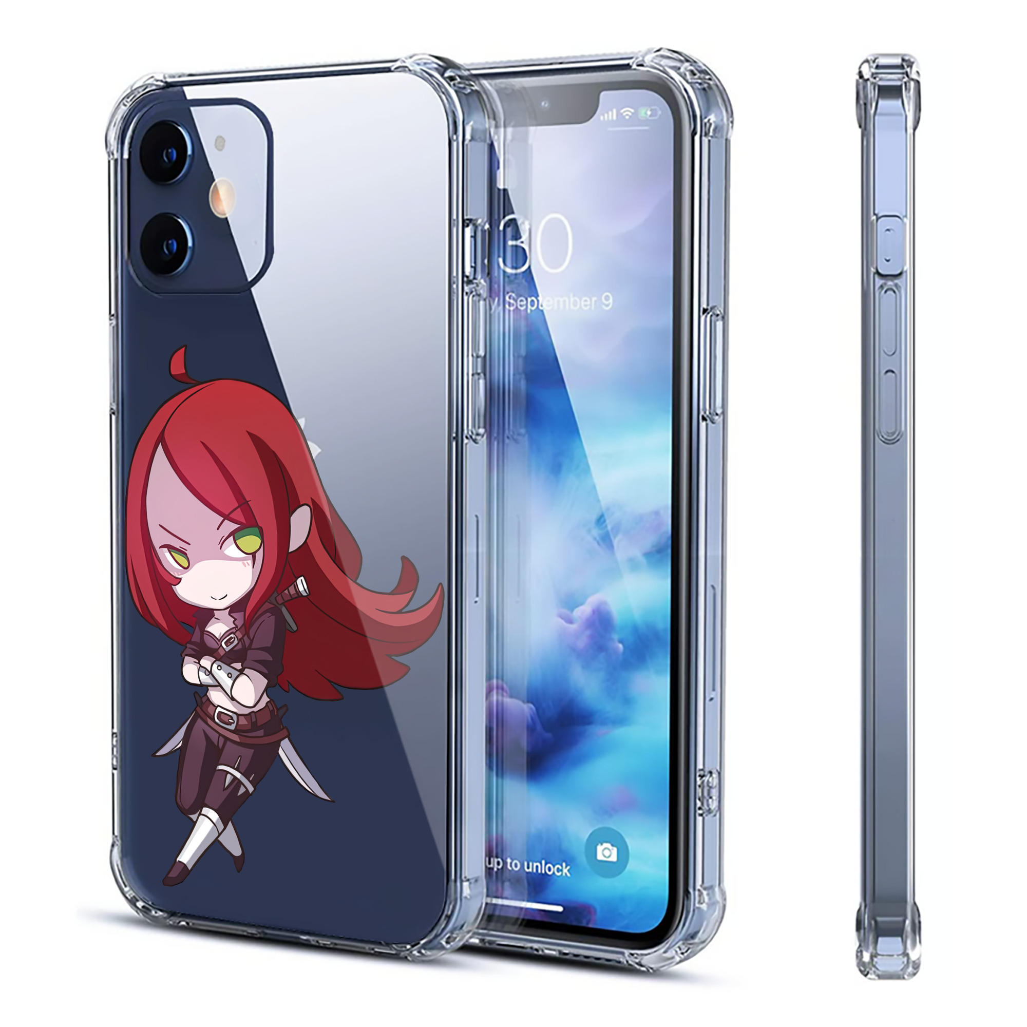 （画像用） リーグ・オブ・レジェンド League of Legends LOL 【iPhone 12シリーズ対応】透明スマホケース（クリアソフトケース）